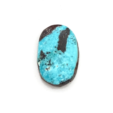 5.04ct Oval Turquoise Loose Gemstone 15x10mm