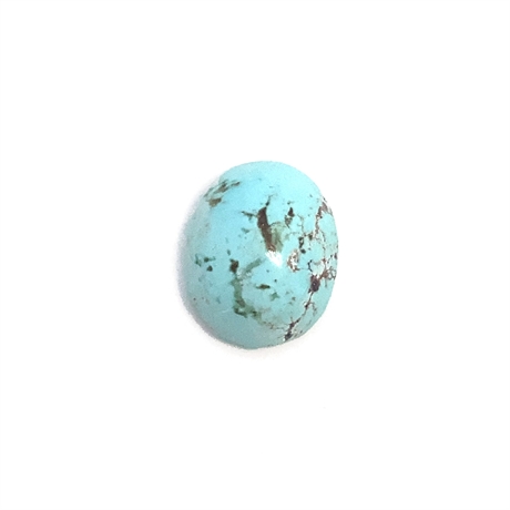 2.89ct Oval Cabochon Turquoise Loose Gemstone 11x8mm