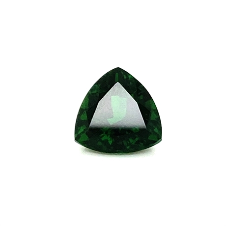 5.06ct Trilliant Cut Green Tourmaline 11mm