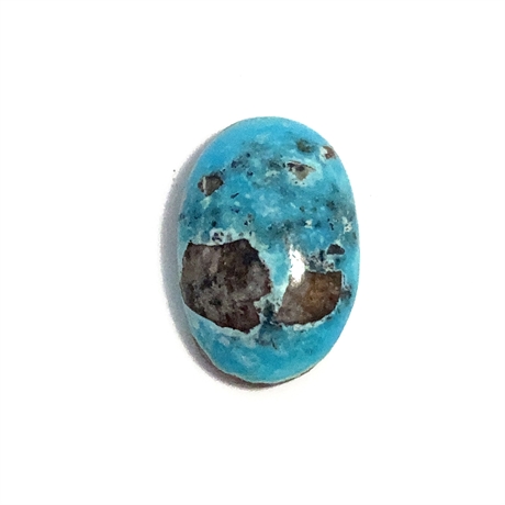 4.40ct Oval Cabochon Turquoise Loose Gemstone 14x9mm