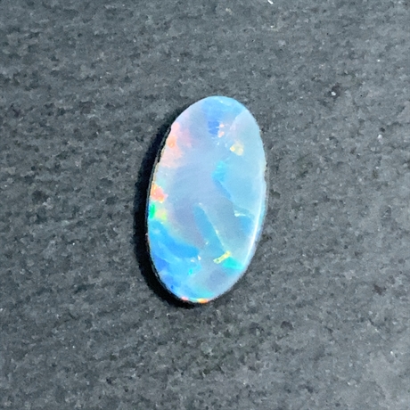 1.71ct Grey Opal Loose Gemstone 13x7mm