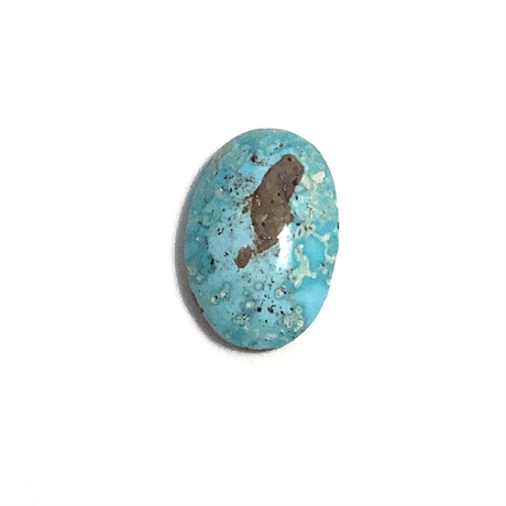 6.84ct Oval Turquoise Cabochon Loose Gemstone 18x10mm